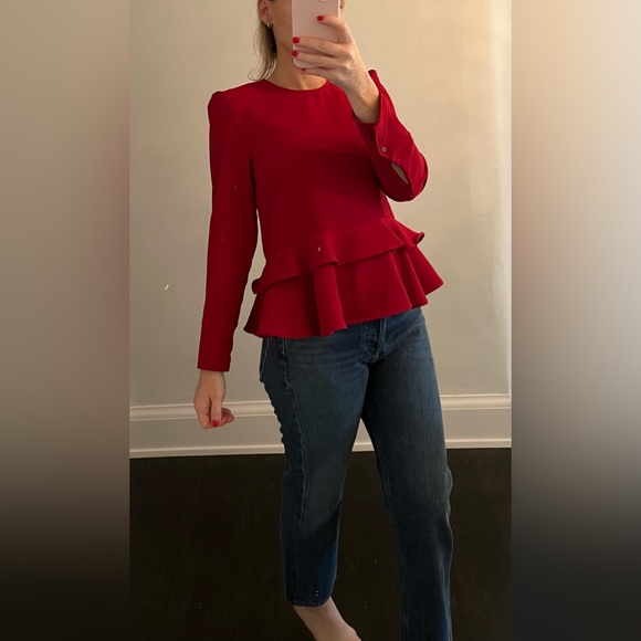 Zara peplum top - Picture 4 of 7